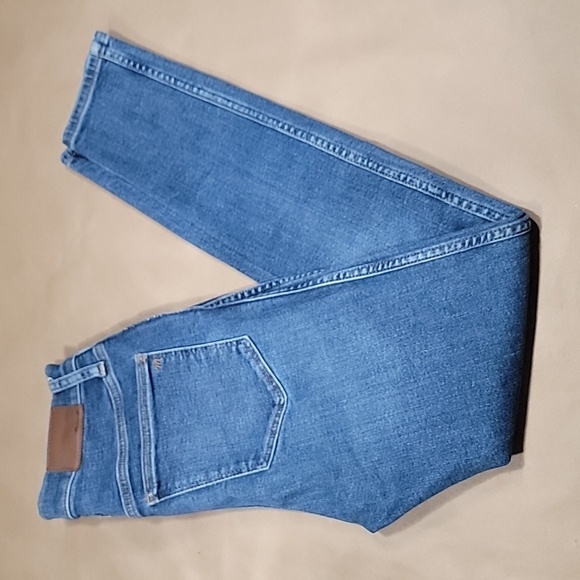 Madewell Size 26 10" High-Rise Skinny Denim Blue Jeans, Gently Used Condition - Picture 1 of 13
